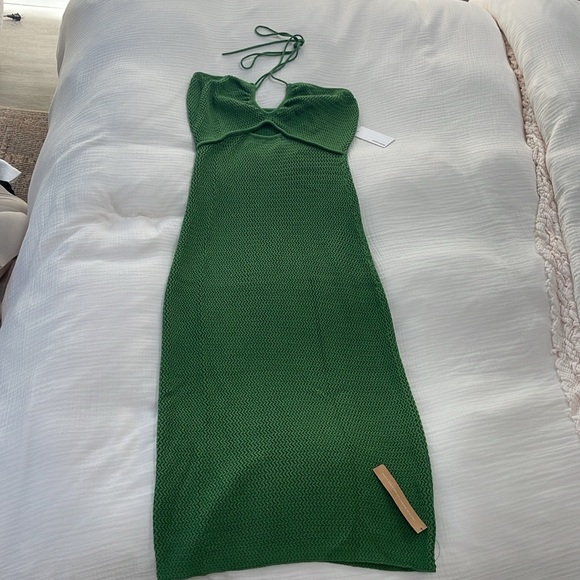 SOLD Reformation Venete Open Knit Dress - Picture 7 of 8